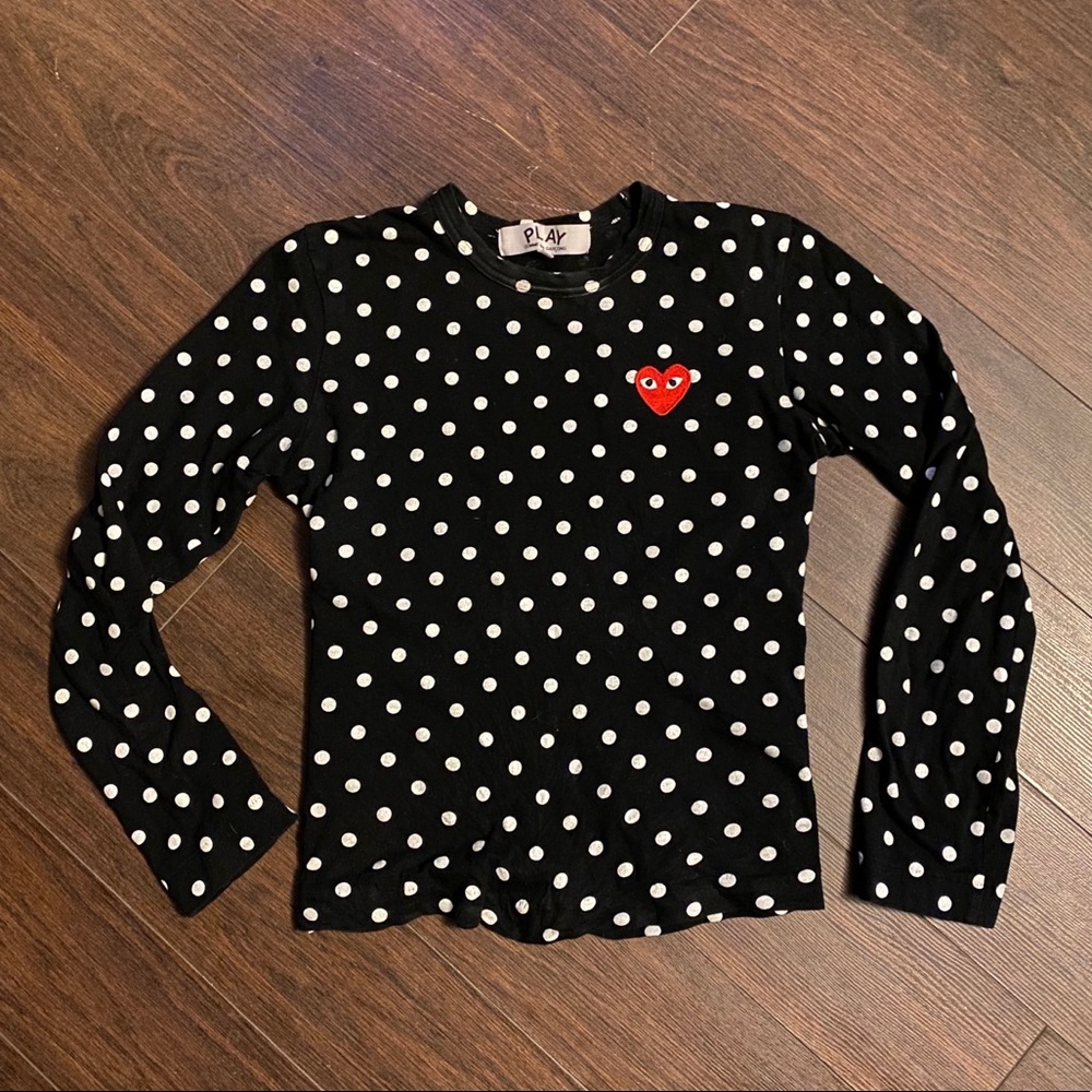Authentic comme des garçons play shirt